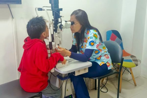Examen visual en Quito